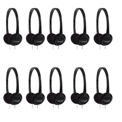 Koss KPH7 Lightweight Portable Headphones, 20 Pack